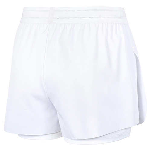 Short Tecnifibre Team Stretch Blanc Femme - Esprit Padel Shop