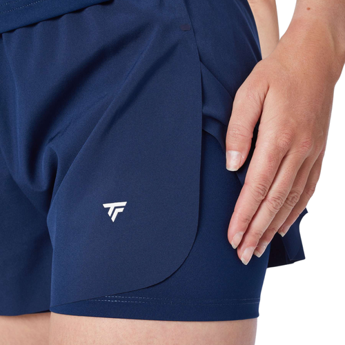 Short Tecnifibre Team Stretch Bleu Marine Femme - Esprit Padel Shop