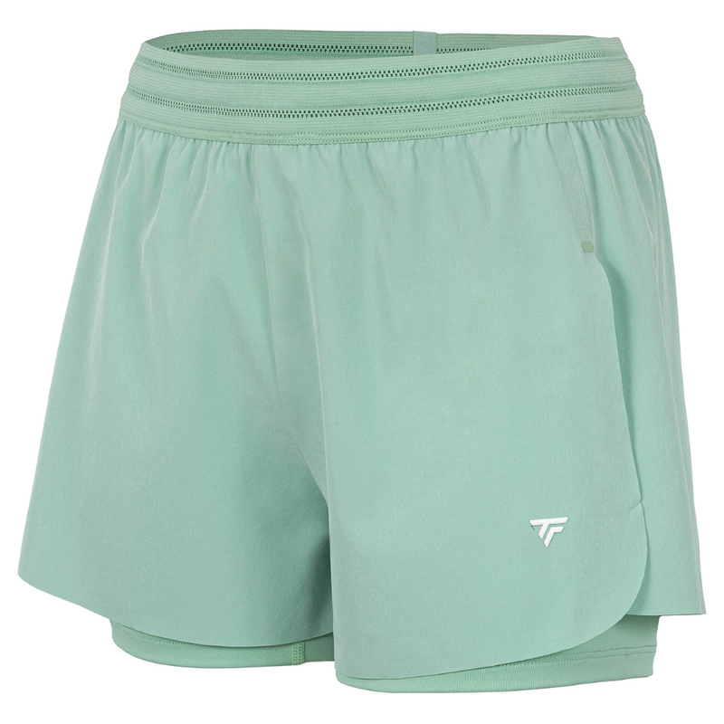 Short Tecnifibre Team Stretch Vert Femme - Esprit Padel Shop