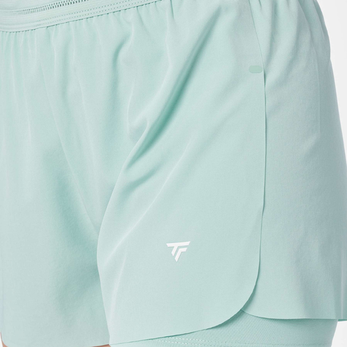 Short Tecnifibre Team Stretch Vert Femme - Esprit Padel Shop