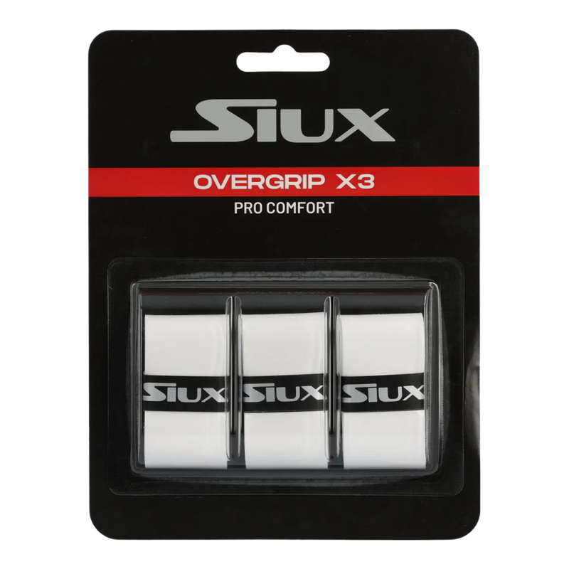 Surgrips Siux Pro Comfort x3 Blanc 2025 - Esprit Padel Shop