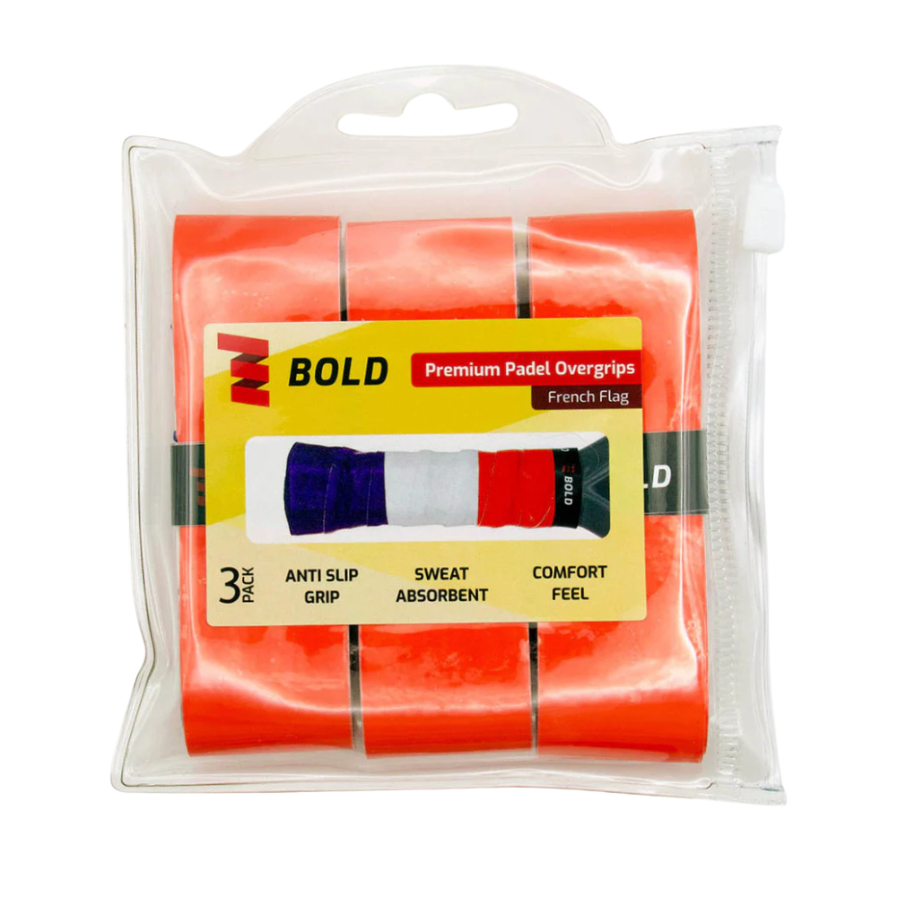 Bold French Flag overgrips x3 - Esprit Padel Shop