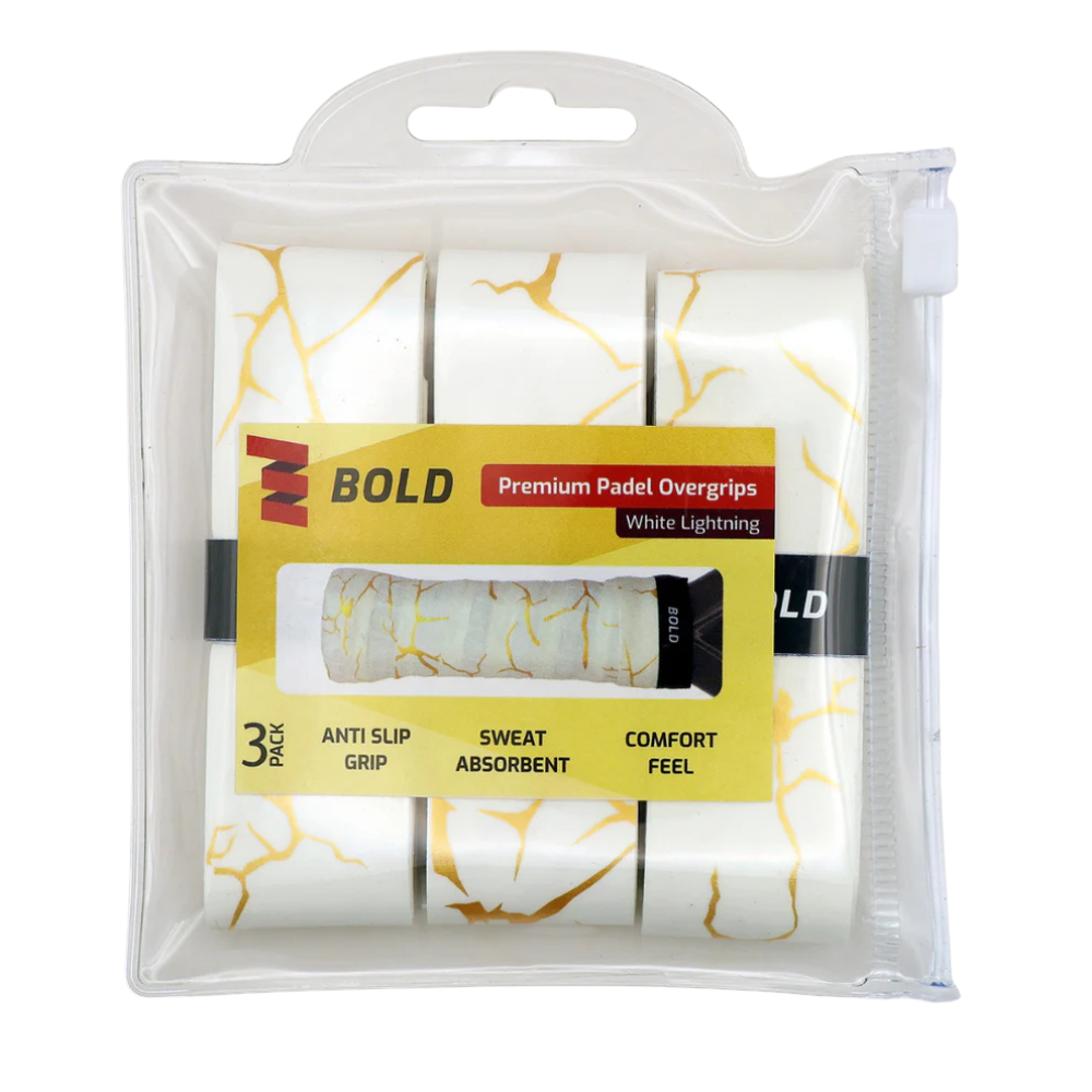 Surgrips Bold Lighting Blanc x3 - Esprit Padel Shop