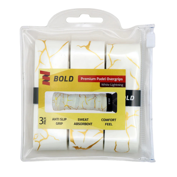 Surgrips Bold Lighting Blanc x3 - Esprit Padel Shop