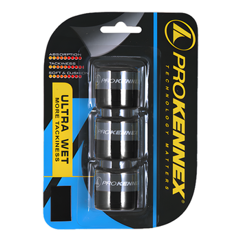 Surgrips Pro Kennex Ultra Wet Noir x3 - Esprit Padel Shop