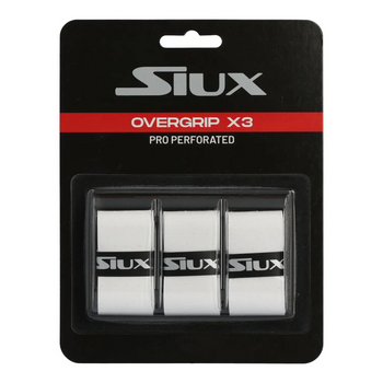 Surgrips Siux Pro Perforated x3 Blanc 2025 - Esprit Padel Shop