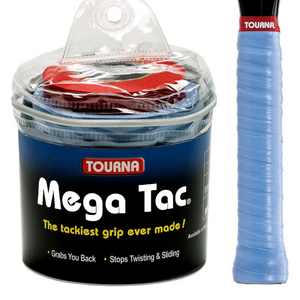 Surgrips Tourna Mega Tac Bleu x30 - Esprit Padel Shop