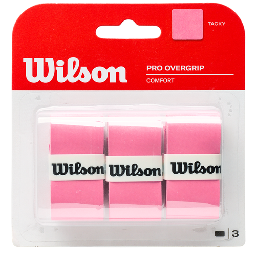 Surgrips Wilson Pro Overgrip Comfort Rose x3 - Esprit Padel Shop