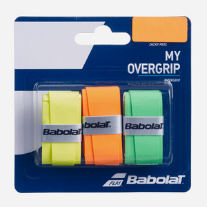 Surgrips Babolat My Overgrip x3 Jaune/Orange/Vert - Esprit Padel Shop