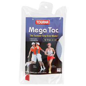 Surgrips Tourna Mega Tac Bleu x10 - Esprit Padel Shop