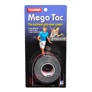 Surgrips Tourna Mega Tac x3 Noir - Esprit Padel Shop