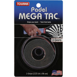 Surgrips Tourna Mega Tac x3 Noir - Esprit Padel Shop