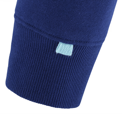 Sweat Babolat Exercice Hood Logo Bleu Poignet - Esprit Padel Shop