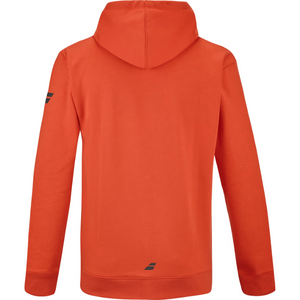 Sweat Babolat Exercice Hood Rouge Dos - Esprit Padel Shop