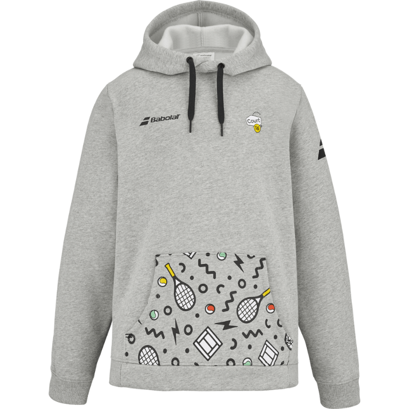 Sweat Babolat Exercise Hood C16 Gris Junior 2025 - Esprit Padel Shop
