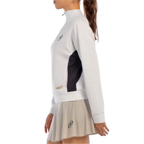 Sweat Bullpadel Airar Blanc Femme - Esprit Padel Shop