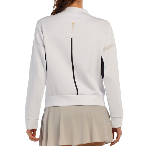 Sweat Bullpadel Airar Blanc Femme - Esprit Padel Shop