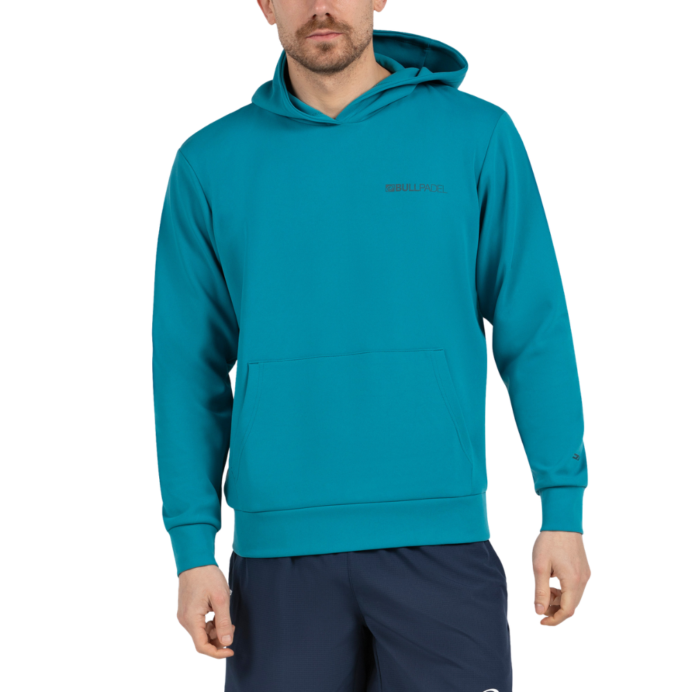 Bullpadel Albier Turquoise Blue Sweatshirt - Esprit Padel Shop