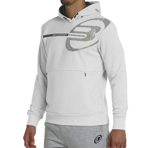 Sweat Bullpadel Baiona Blanc 3q - Esprit Padel Shop