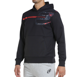 Sweat Bullpadel Baiona Noir 3q - Esprit Padel Shop