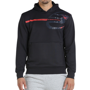 Sweat Bullpadel Baiona Noir Face - Esprit Padel Shop