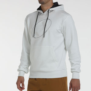 Sweat Bullpadel Baltar Blanc - Esprit Padel Shop