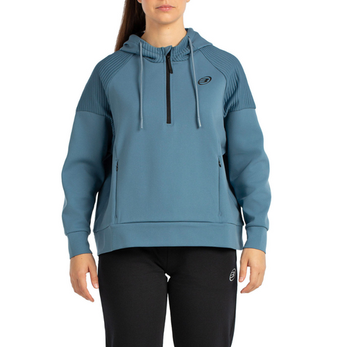 Sweat Bullpadel Bateo Bleu Femme - Esprit Padel Shop