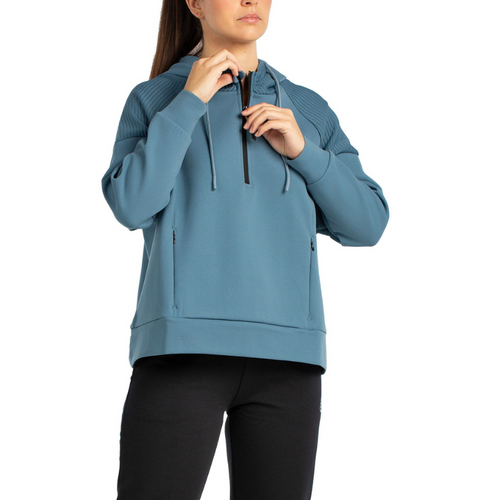 Sweat Bullpadel Bateo Bleu Femme - Esprit Padel Shop