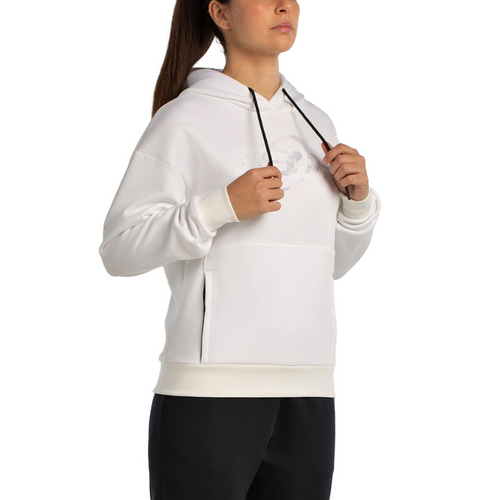 Sweat Bullpadel Befas Blanc Femme - Esprit Padel Shop