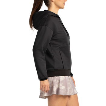 Sweat Bullpadel Befas Noir Femme - Esprit Padel Shop