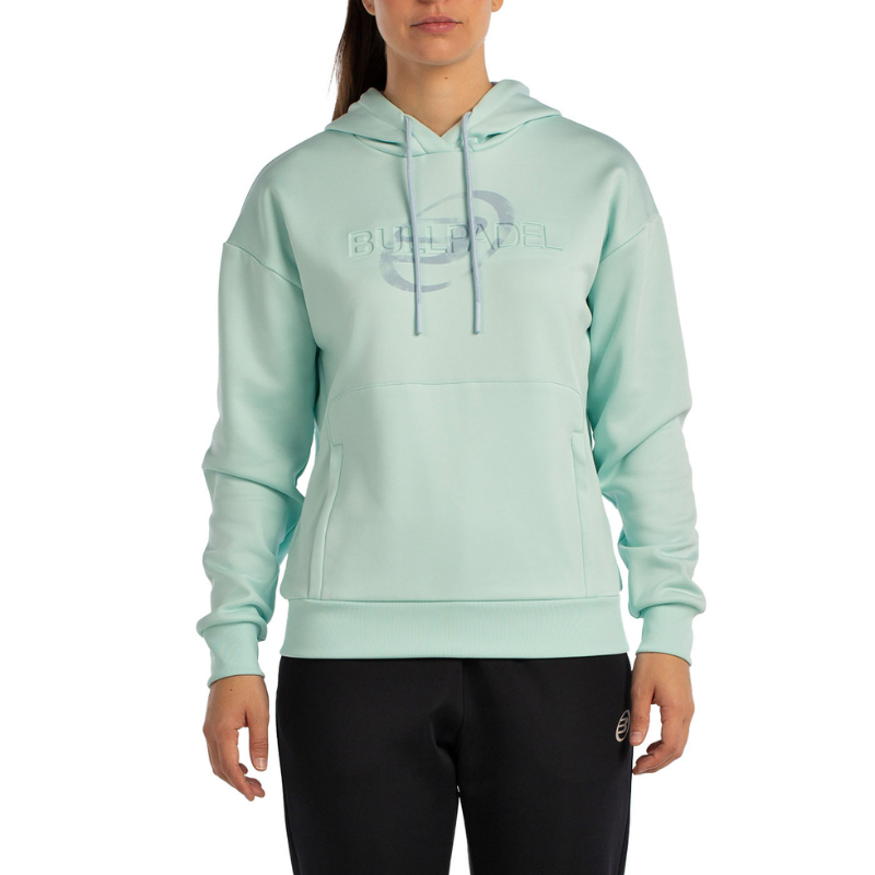 Sweat Bullpadel Befas Vert Femme - Esprit Padel Shop