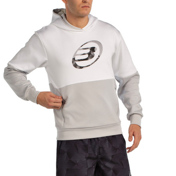 Sweat Bullpadel Boyal Blanc/Gris - Esprit Padel Shop