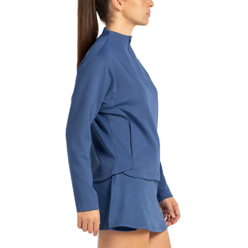 Sweat Bullpadel Culle Bleu Marine Femme - Esprit Padel Shop