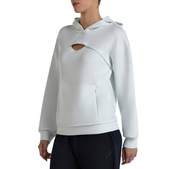 Sweat Bullpadel Emiran Blanc Femme - Esprit Padel Shop