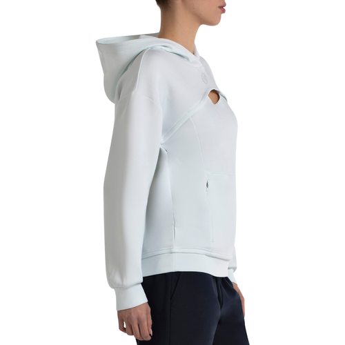 Sweat Bullpadel Emiran Blanc Femme - Esprit Padel Shop