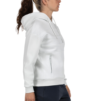 Felpa Bullpadel Eolia Bianca Donna - Esprit Padel Shop