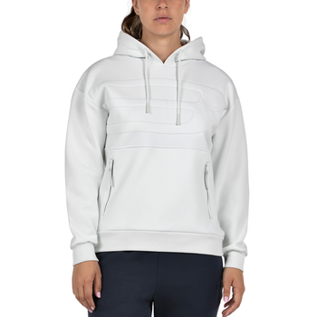 Felpa Bullpadel Eolia Bianca Donna - Esprit Padel Shop