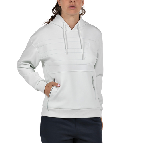 Felpa Bullpadel Eolia Bianca Donna - Esprit Padel Shop