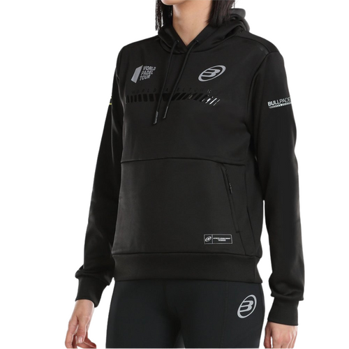 Sweat Bullpadel Leste Noir Femme - Esprit Padel Shop