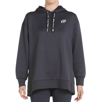 Sweat Bullpadel Nan Noir Femme Face - Esprit Padel Shop