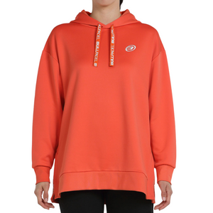 Sweat Bullpadel Nan Orange Femme Face - Esprit Padel Shop