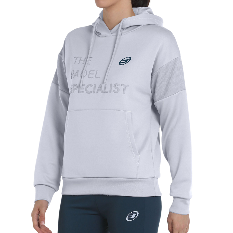Sweat Bullpadel Naos Gris Femme 3q - Esprit Padel Shop