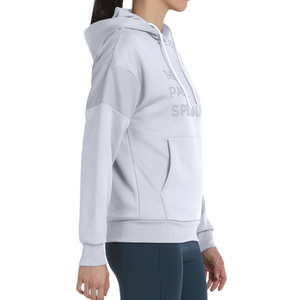 Sweat Bullpadel Naos Gris Femme Côté - Esprit Padel Shop