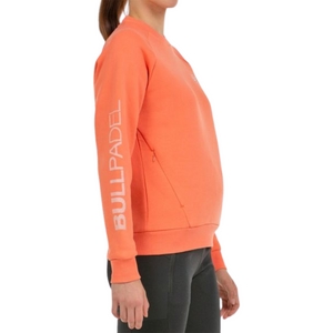 Sweat Bullpadel Natas Orange Femme - Esprit Padel Shop