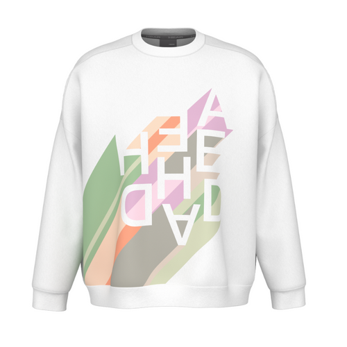 Sweat Head Rally Crew Neck Blanc Femme - Esprit Padel Shop