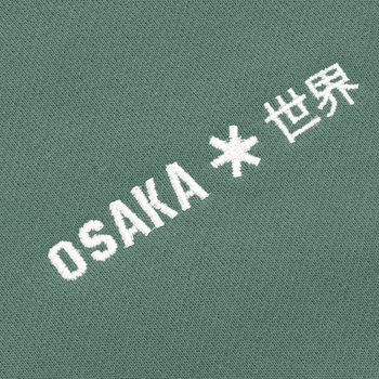 Sweat Osaka Cropped Half Zip Vert Femme - Esprit Padel Shop