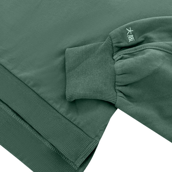 Sweat Osaka Cropped Vert Femme - Esprit Padel Shop