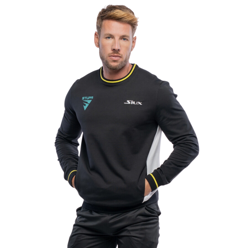 Sweat Siux Electra Stupa Noir Face - Esprit Padel Shop