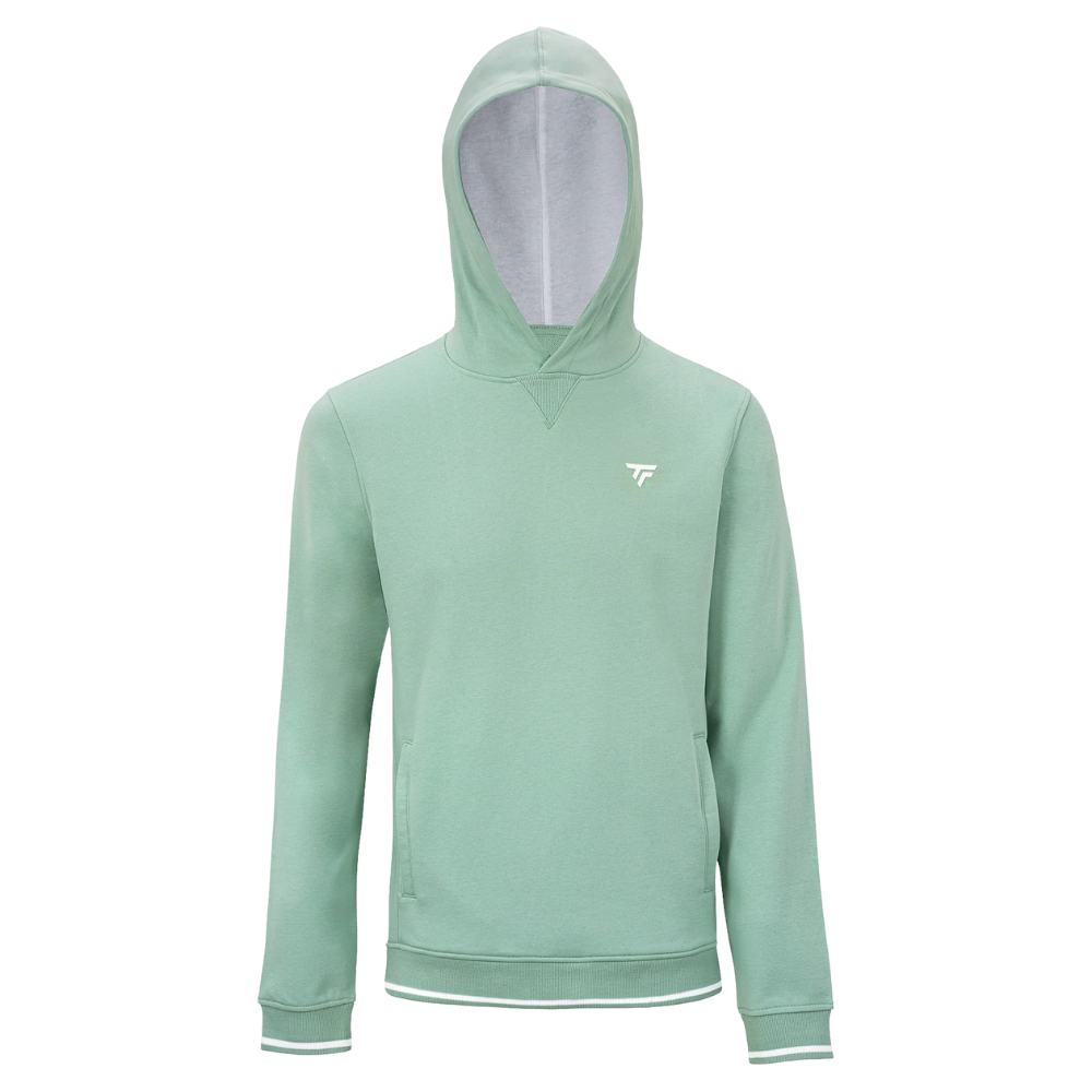 Sweatshirt Tecnifibre Team Terry Verde Unissexo - Esprit Padel Shop