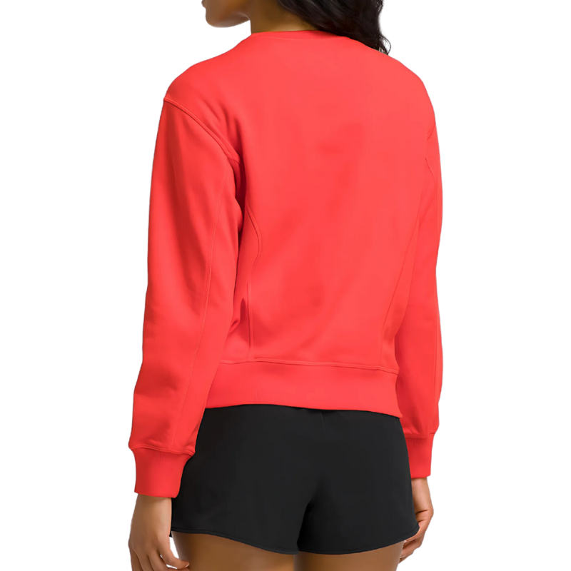 Sweat Wilson Team Crewneck Rouge Femme - Esprit Padel Shop